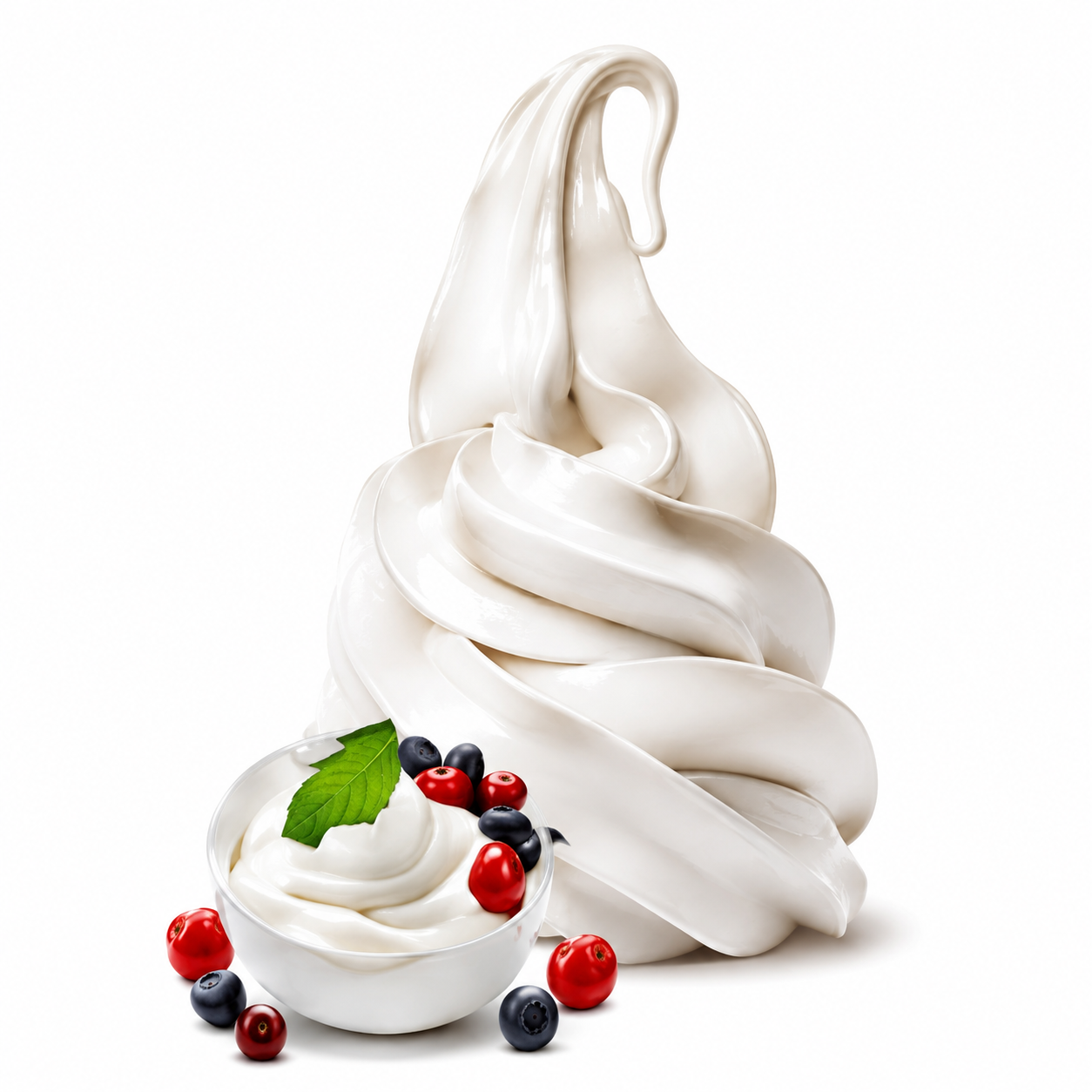 Joghurt lágyfagylalt íz