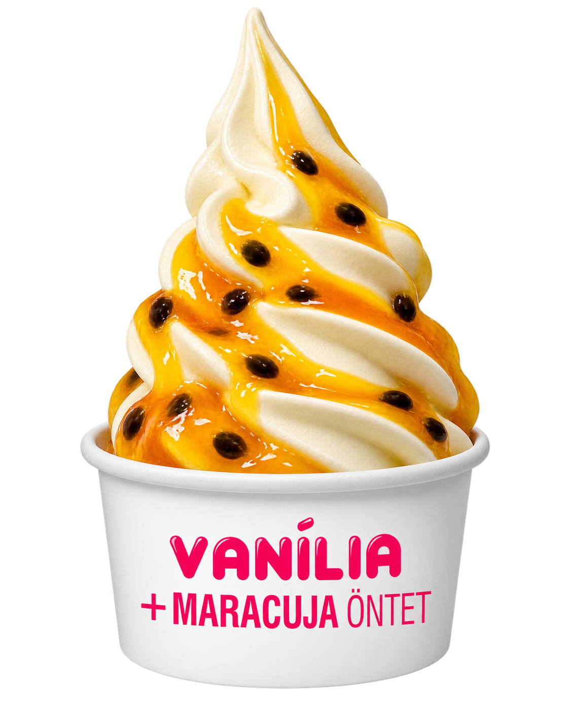 Vanília és maracuja öntet